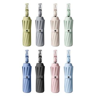 All Purpose 12 Rib Umbrellas Quick Deploy Systems AntiUV Layer for Men and Women