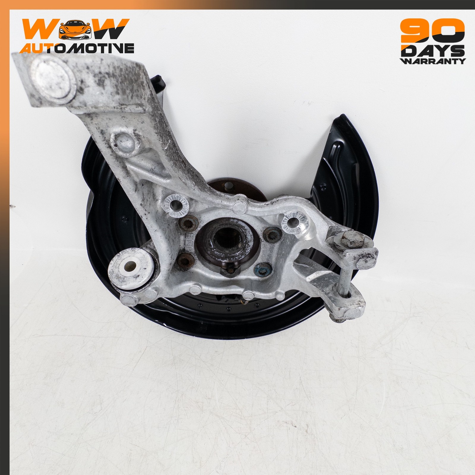 14-19 BENTLEY FLYING SPUR REAR LEFT DRIVER SIDE SPINDLE KNUCKLE HUB OEM