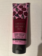 Bath Body Works Sweet Heart Cherry Ultimate Hydration Body Cream 8oz.