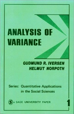 Analysis of Variance - 9780803930018