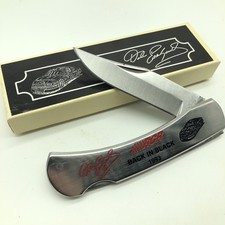 Dale Earnhardt Pocket Knife Frost Cutlery Back in Black 1993 New In Original Box