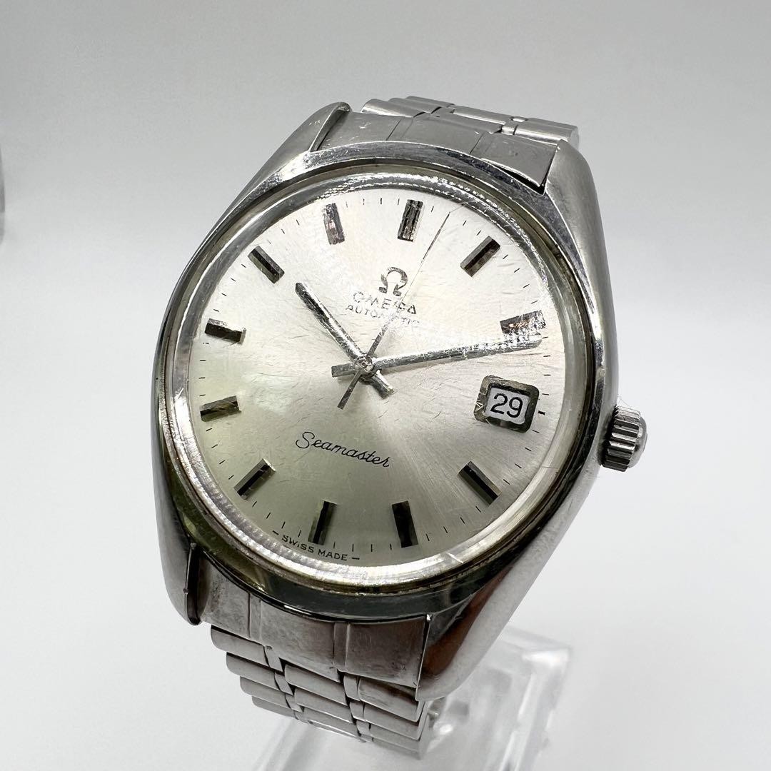 値下げOMEGA シーマスター Ref.166.067 Cal.565 自動巻 Omega Seamaster Ref.166.067 Cal.565 Vintage Date Automatic Mens