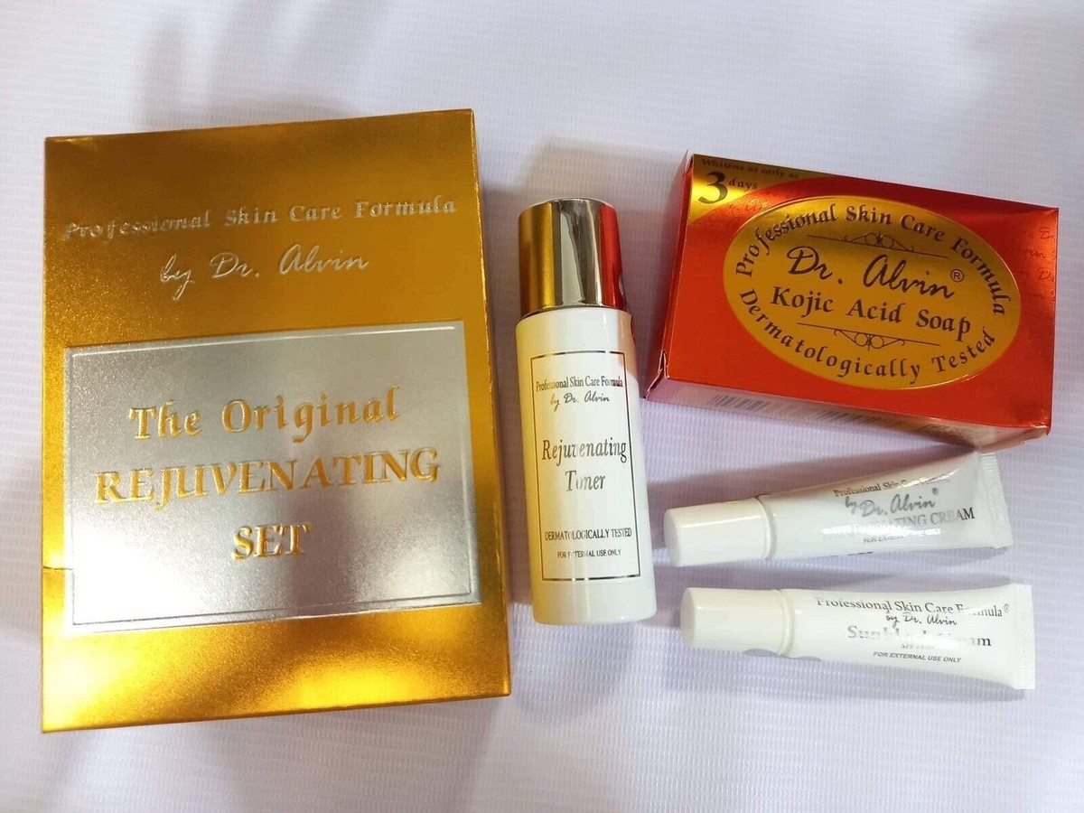 Dr. Alvin リジュビネイティングセット(4セット） Dr. Alvin Skin Care Rejuvenating Set | eBay