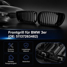 4 T�r Facelift 01-05 F�r BMW E46 Anbau Nierengrill Frontseite Einzelsteg