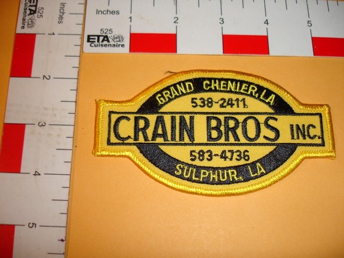 Vintage oil construction Patch vintage excellent condition