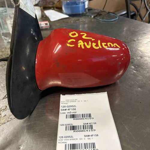 2001-5 chevrolet cavalier z24 4dr power left mirror ( red)