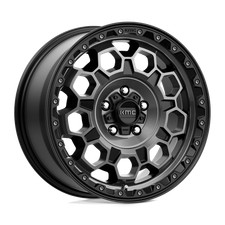 Kmc Km545 Trek 17x8 38 Satin Black W Gray Tint Wheel 5x108 5x4.25 Qty 1