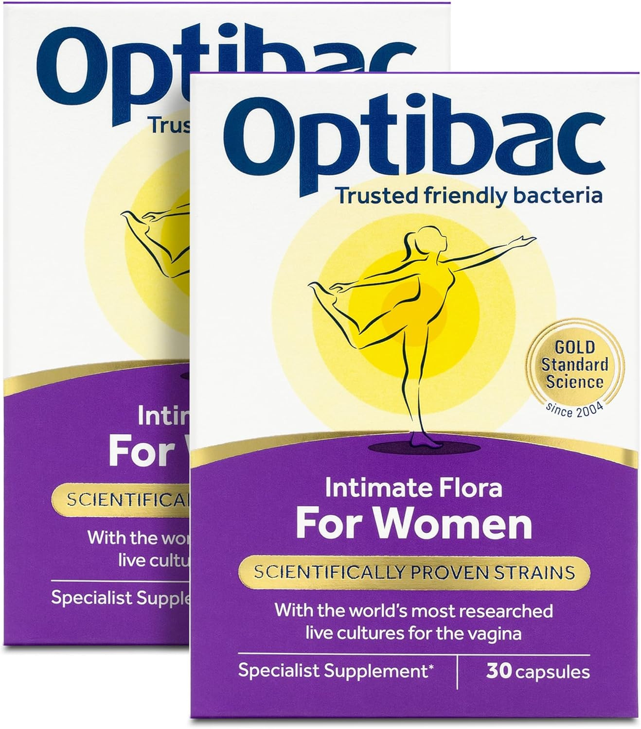 Optibac Probiotics for Women - Vaginal Probiotics - Most Researched Strains for