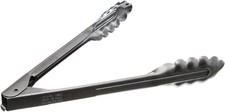 9 inch heavy duty stainless steel restaurant tongs with Lock - 4409 HDL - 2 pack