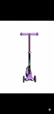 Fun Pro Kinder-Scooter (Kickboard) - Modell ONE Lila mit LED Beleuchtung Roller 