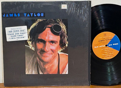 JAMES TAYLOR Dad Loves His Work 1981 COLUMBIA LP EX SHRINK Tested INNER HYPE