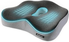 Memory Foam Seat Chair Cushion for Relieves Back Sciatica Pain Mixed Colors