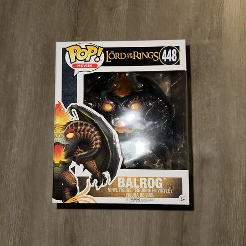 FUNKO POP MOVIES THE LORD OF THE RINGS BALROG VINYL FIGURE~#448