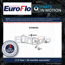 Exhaust Back / Rear Box fits VAUXHALL ASTRA J 1.7D 09 to 20 EuroFlo 13329576 New