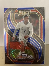 2024-25 Panini FIFA Select Mezzanine Blue Lazer Prizm Trent Arnold #168 England