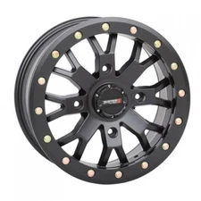 4/156 System 3 Off-Road SB-4 Beadlock Wheel 15x10 5.0 + 5.0 Matte Black