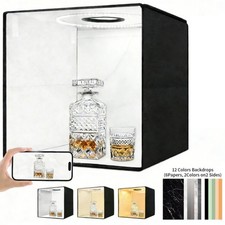 16" Portable Large 144 LED Photo Light Box Tent Studio Photography Shooting Kit