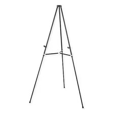 Quartet 51E Portable Telescoping Display Easel, Black