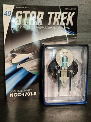 Star Trek U.S.S. ENTERPRISE NCC-1701-B Eaglemoss #40 mit Heft und OVP