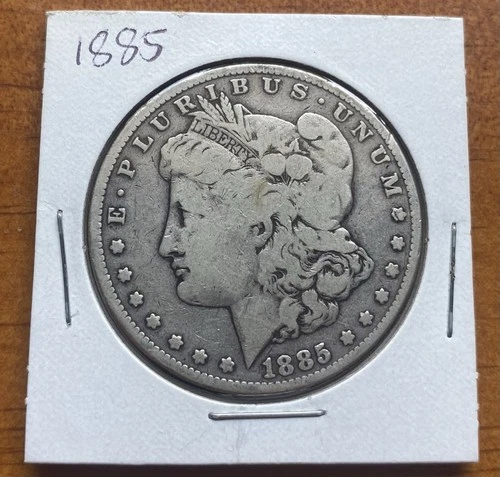 1885-P Morgan Silver Dollar