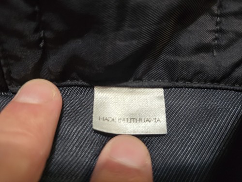 Acne Studios Felix Nylon Bomberjacke AW10 Schwarz Herren Gr. 48 (US M) Selten!! - Bild 15 von 21