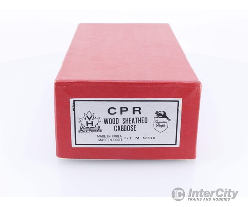 Van Hobbies CPRWOODSHCAB HO Brass Wood Sheathed Caboose Painted Canadian Pacific - Bild 3 von 3