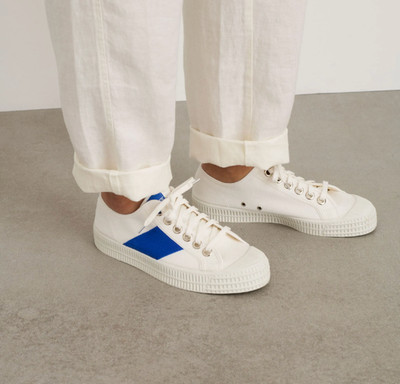 Novesta Star Master White Blue Low Top Casual Sneaker EU41 US Mens 8