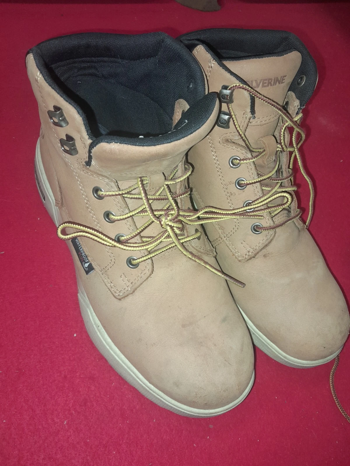 9 1/2 Waterproof Boots Lightly Used.