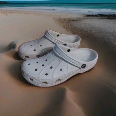 Crocs Unisex Original Classic Clogs Shoes Slip On White Adult Women's 11 Men's 9