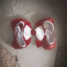 Boutique Bow On Clip Hair Accessory