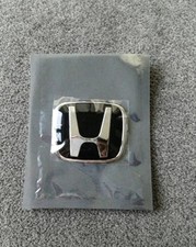 Fit For Honda Accord Cr-v Fit Civic Black Badge Steering Wheel H Emblem 5040