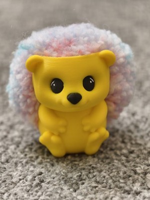Super süßer 3D-gedruckter Bommel Igel Haustier/Schreibtisch Kumpel Freund