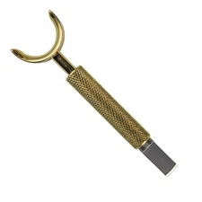Gold Plated Swivel Knife 5/16" Blade – Adjustable for Leather Carving – SLC
