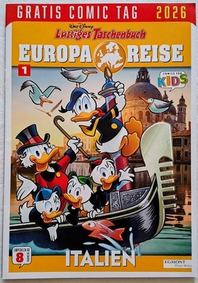 Gratis Comic Tag 2026: LTB Europareise 1 Italien - Erster Teil + 2 Poster - NEU