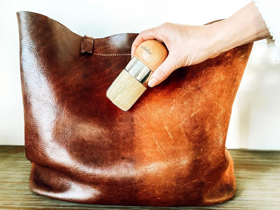 Leather Cream: All-Natural, Non-Toxic Leather Conditioner - Made in USA since 19 - Image 3 of 4