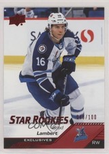 2022-23 Upper Deck AHL Star Rookies Exclusives 48/100 Brad Lambert #112 0g67
