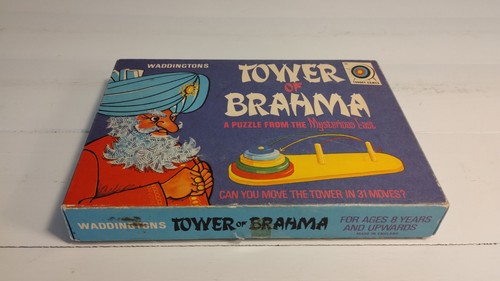 Tower of Brahma by Waddingtons Vintage 1971 Game And Complete - Picture 1 of 12