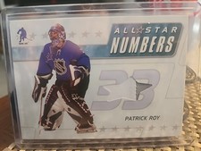 Patrick Roy 2003 In The Game  All Star Numbers