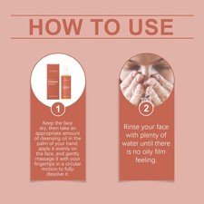 Gentle Makeup Remover Oil for Eyes and Lips Deep Clean Refreshing and Soothing