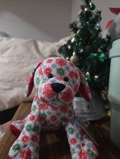 Ganz Webkinz Snowflake Pup with Code