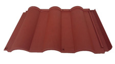 Kunststoff Dachziegel Kunststoff Dachpfanne Schindel Leichtdachziegel rotbraun