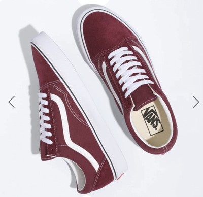 red skater vans