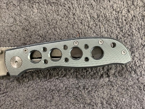 Smith & Wesson CK105H Extreme Ops Silver Plain Blade Knife - Great Condition - Picture 4 of 10