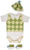 Baby Aspen Three Piece Layette Set In Golf Cart Package, Green/white, 0-6 Mos. , on sale Baby Aspen Three Piece Layette Set In Golf Cart Package, Green/white, 0-6 Mos. , on sale