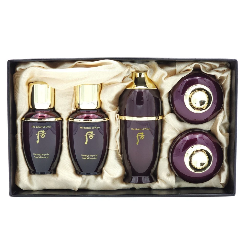 The history of Whoo Hwanyu 5pcs Special Gift Kit Anti Wrinkle K-Beauty - image 3 of 4