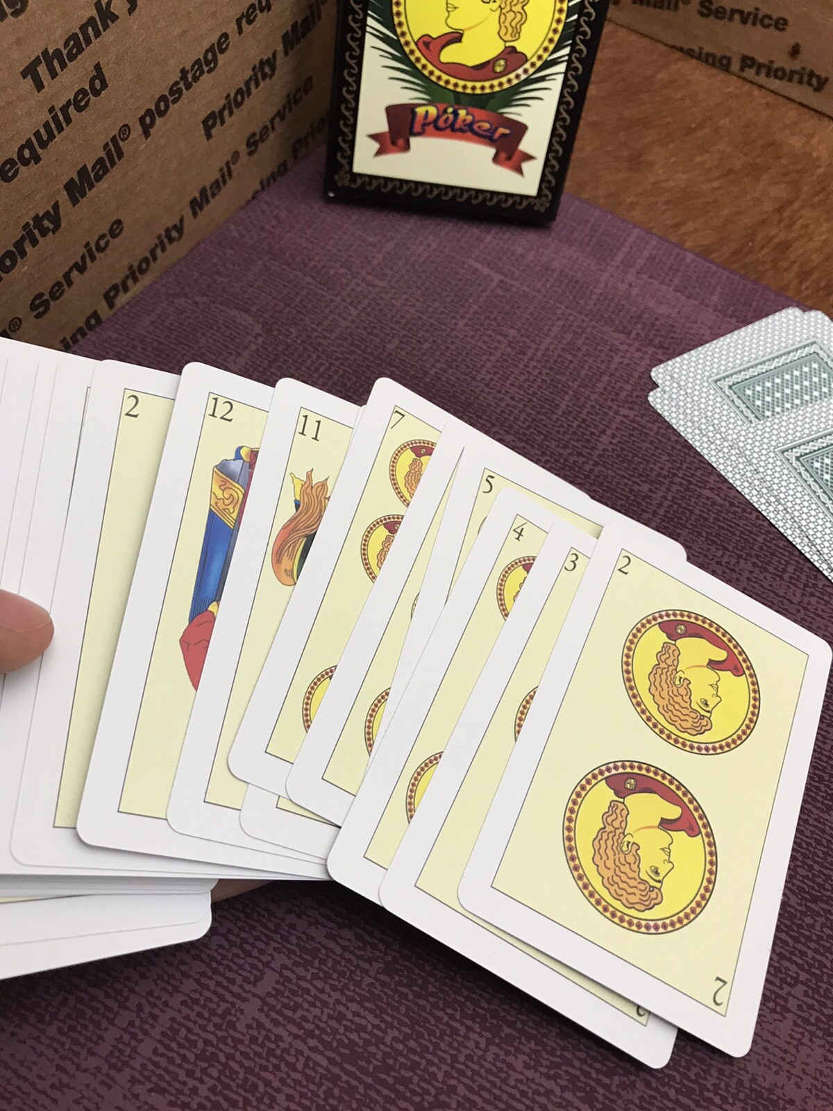 100 Plastic Cards BarajaEspañola Naipe Español Spanish Playing Cards