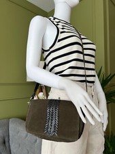 ZARA Shoulder Bag Black Studded Leather Cross Body Bag Evening bag