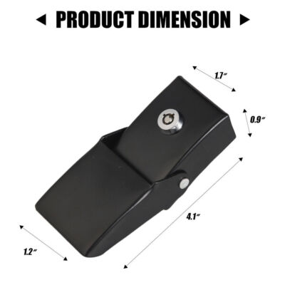 KMFCDAE JL OEM Hood Latches Original Hood Lock Catch Latch Kit Compatible with 2007-2023 Jeep Wrangler JK JL and Jeep Gladiator JT (1 Pair), Hood Pins - Canada