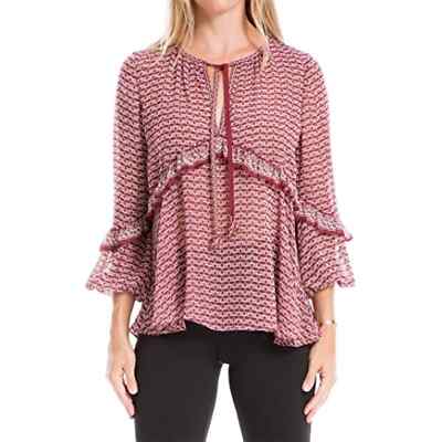 MAXSTUDIO Bubble Sleeve Blouse NWT Size XS