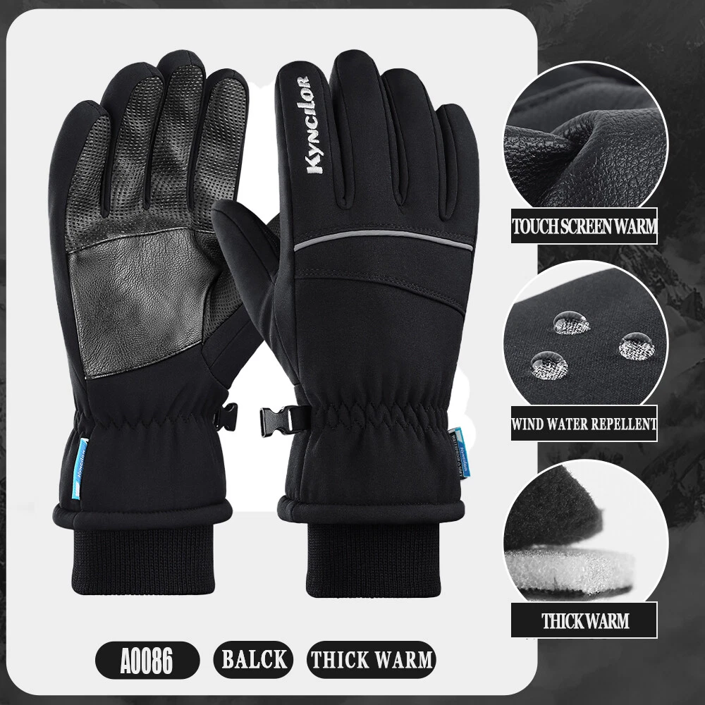 Winter Gloves -30℉ Waterproof Thermal Gloves for Men Women 3M Insulated Gloves